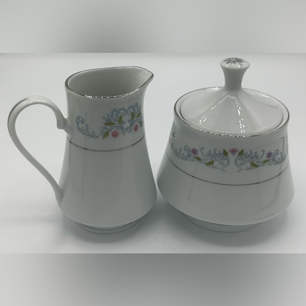 Vintage Sugar Bowl & Creamer Set | Functional Decor